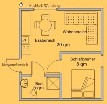 Вилла Weingut Haus Steinbach Радебойль Номер фото