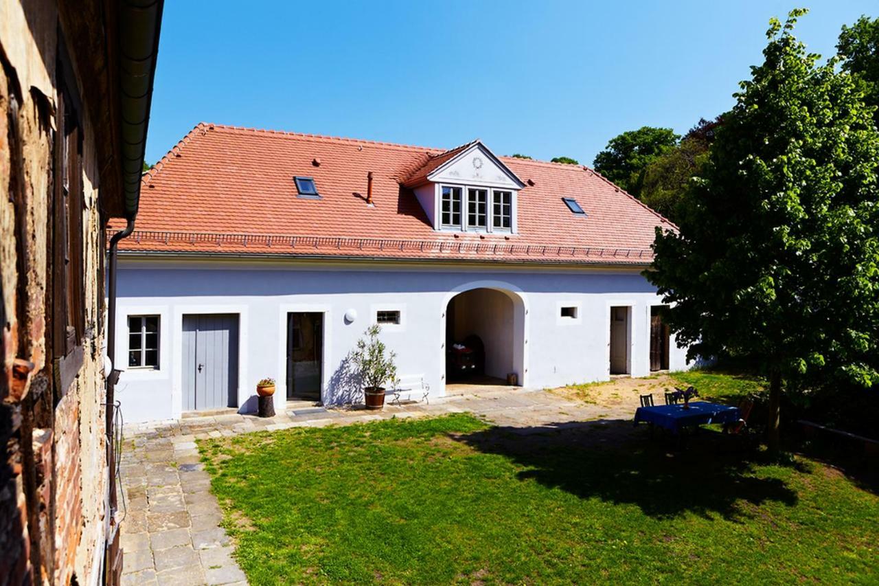 Вилла Weingut Haus Steinbach Радебойль Экстерьер фото